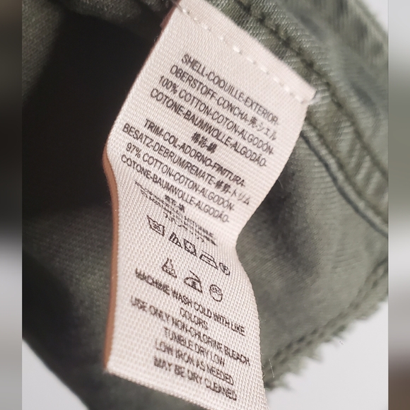 FREE PEOPLE-size S - passenger jacket military band canvas jacket - Picture 14 of 16